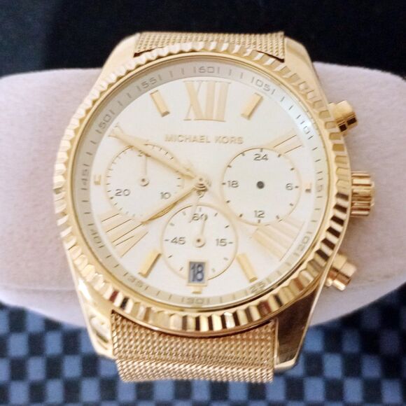 Michael Kors Lexington Watch Works - Picture 1 of 7